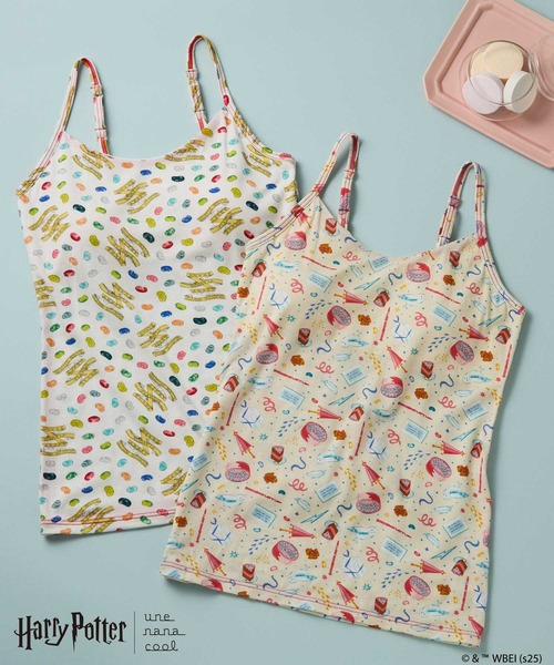 une nana cool（ウンナナクール）の「【ハリー・ポッターコラボ】Harry Potter × une nana cool カップ付きキャミソール（その他アンダーウェア/インナー・レディース・アイボリー/クリーム・M/L）」の2枚目の写真