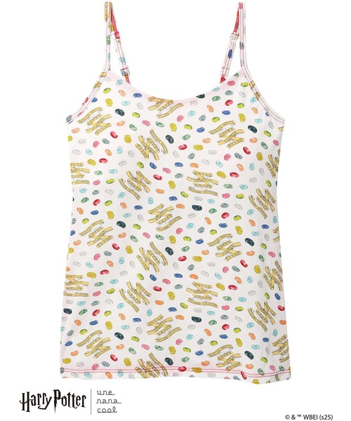 une nana cool（ウンナナクール）の「【ハリー・ポッターコラボ】Harry Potter × une nana cool カップ付きキャミソール（その他アンダーウェア/インナー・レディース・アイボリー/クリーム・M/L）」の3枚目の写真