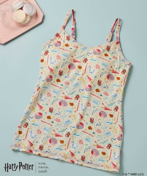 une nana cool（ウンナナクール）の「【ハリー・ポッターコラボ】Harry Potter × une nana cool カップ付きキャミソール（その他アンダーウェア/インナー・レディース・アイボリー/クリーム・M/L）」の4枚目の写真