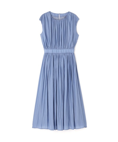 【極美品】1er Arrondissement 割繊サテンギャザーワンピース セール】◇割繊サテンギャザーワンピース（ワンピース