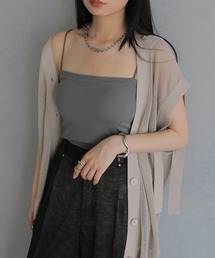 &g'aime | 【＆g'aime】カップ付きキャミソール　Padded Camisole(キャミソール)