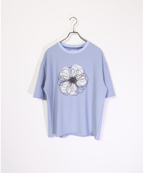 ATELANE(アテレーン)の「ATELANE/梨地 刺繍 クルーTEE(Tシャツ/カットソー・メンズ・グリーン/ブラック系その他/ブラック/サックスブルー/ホワイト系その他/ホワイト・LARGE/MEDIUM)」の6枚目の写真