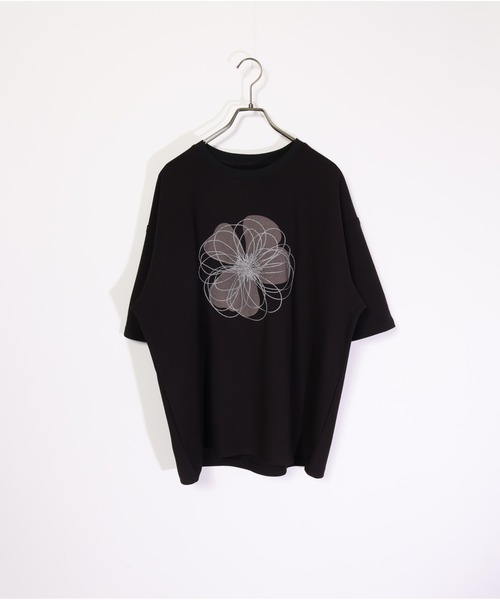 ATELANE(アテレーン)の「ATELANE/梨地 刺繍 クルーTEE(Tシャツ/カットソー・メンズ・グリーン/ブラック系その他/ブラック/サックスブルー/ホワイト系その他/ホワイト・LARGE/MEDIUM)」の1枚目の写真