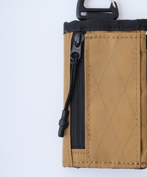 WILD THINGS（ワイルドシングス）の「WILD THINGS ネックウォレット X-PAC（ボディバッグ/ウエストポーチ・メンズ・ブラック/カーキ/ベージュ/ブラック系・FREE）」の17枚目の写真