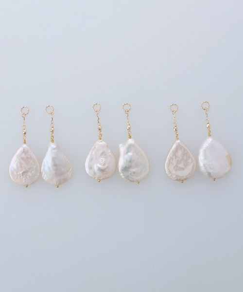 K10パールピアスチャーム（チャーム）｜agete（アガット）の