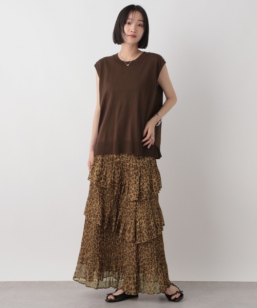 LOWRYS FARM(ローリーズファーム)の「ICEWEニットノースリ 497188(ニット/セーター・レディース・ブルー/ホワイト/ブラウン・FREE)」の11枚目の写真