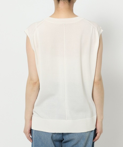 LOWRYS FARM(ローリーズファーム)の「ICEWEニットノースリ 497188(ニット/セーター・レディース・ブルー/ホワイト/ブラウン・FREE)」の15枚目の写真