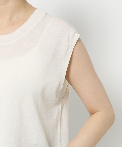 LOWRYS FARM(ローリーズファーム)の「ICEWEニットノースリ 497188(ニット/セーター・レディース・ブルー/ホワイト/ブラウン・FREE)」の18枚目の写真