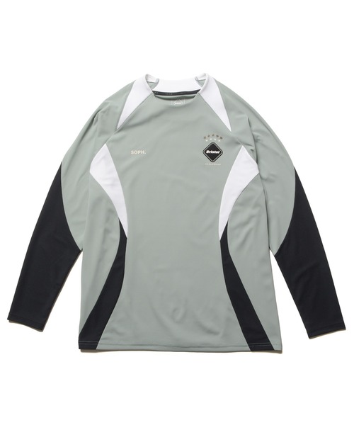 F.C.Real Bristol（エフシーレアルブリストル）の「L/S GAME SHIRT（Tシャツ/カットソー・メンズ・オフホワイト/セージグリーン/ブラック・X-LARGE/LARGE/MEDIUM/SMALL/XX-LARGE）」の3枚目の写真