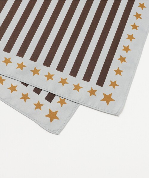 Ray BEAMS(レイビームス)の「スター スカーフ(バンダナ/スカーフ・レディース・サックスブルー/ピンク・ONE SIZE)」の7枚目の写真