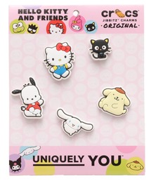 crocs（クロックス）の「crocs Hello Kitty Friends 5 Pck / クロックス ハローキティ フレンズ 5 パック（シューズアクセサリー・メンズ）」