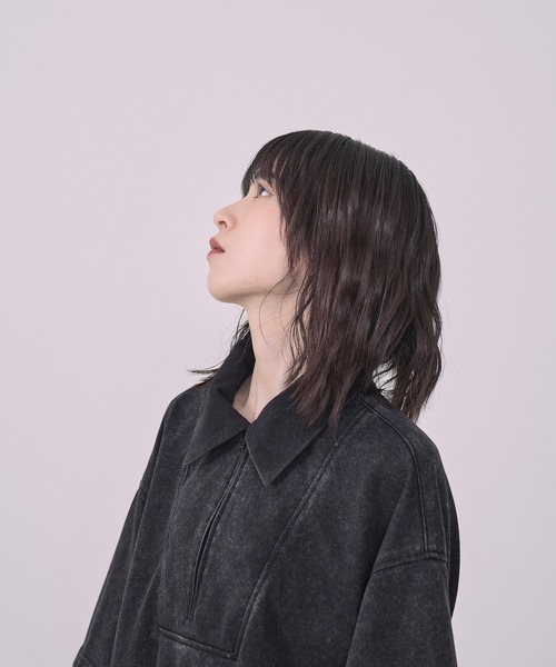 Nora Lily（ノラリリー）の「【Nora Lily】Washed Out Armor POLO Tee（シャツ/ブラウス・メンズ・ブラック/ローズ/ネイビー・FREE）」の8枚目の写真