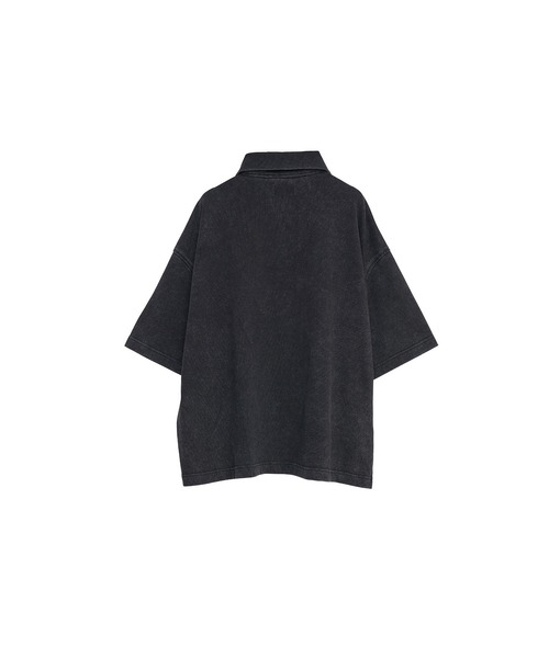 Nora Lily（ノラリリー）の「【Nora Lily】Washed Out Armor POLO Tee（シャツ/ブラウス・メンズ・ブラック/ローズ/ネイビー・FREE）」の10枚目の写真