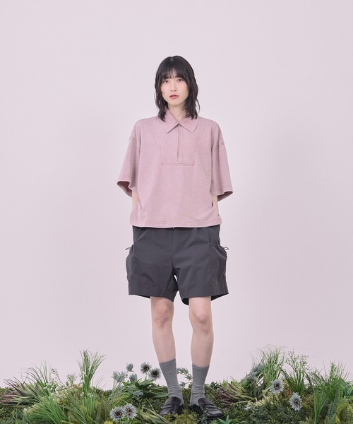 Nora Lily（ノラリリー）の「【Nora Lily】Washed Out Armor POLO Tee（シャツ/ブラウス・メンズ・ブラック/ローズ/ネイビー・FREE）」の19枚目の写真