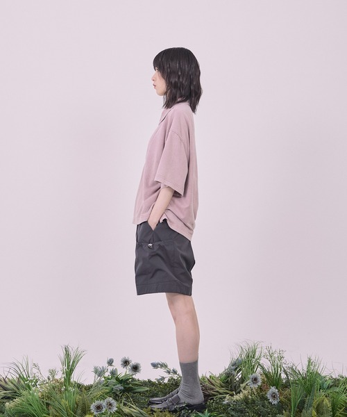 Nora Lily（ノラリリー）の「【Nora Lily】Washed Out Armor POLO Tee（シャツ/ブラウス・メンズ・ブラック/ローズ/ネイビー・FREE）」の20枚目の写真