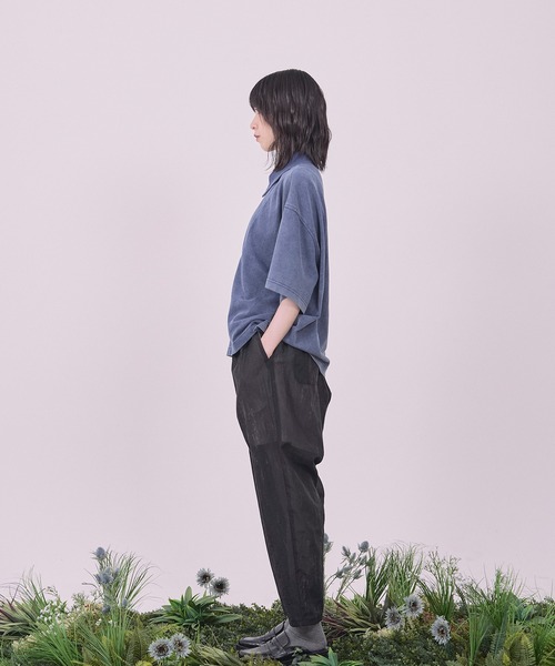 Nora Lily（ノラリリー）の「【Nora Lily】Washed Out Armor POLO Tee（シャツ/ブラウス・メンズ・ブラック/ローズ/ネイビー・FREE）」の13枚目の写真