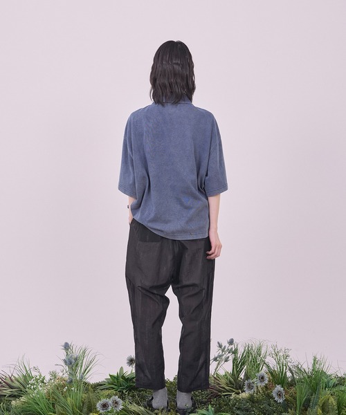 Nora Lily（ノラリリー）の「【Nora Lily】Washed Out Armor POLO Tee（シャツ/ブラウス・メンズ・ブラック/ローズ/ネイビー・FREE）」の14枚目の写真