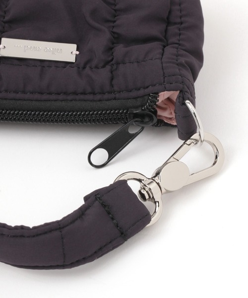 niko and...(ニコアンド)の「キルトミニバッグチャーム(チャーム・レディース・ブラック/ライトグリーン/パープル/グレー・0)」の9枚目の写真