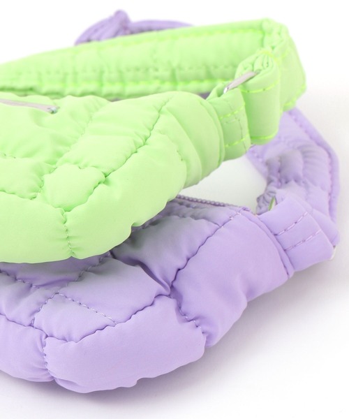 niko and...(ニコアンド)の「キルトミニバッグチャーム(チャーム・レディース・ブラック/ライトグリーン/パープル/グレー・0)」の12枚目の写真