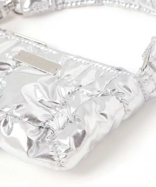 niko and...(ニコアンド)の「キルトミニバッグチャーム(チャーム・レディース・ブラック/ライトグリーン/パープル/グレー・0)」の14枚目の写真