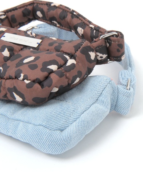 niko and...(ニコアンド)の「キルトミニバッグチャーム(チャーム・レディース・ブラック/ライトグリーン/パープル/グレー・0)」の6枚目の写真