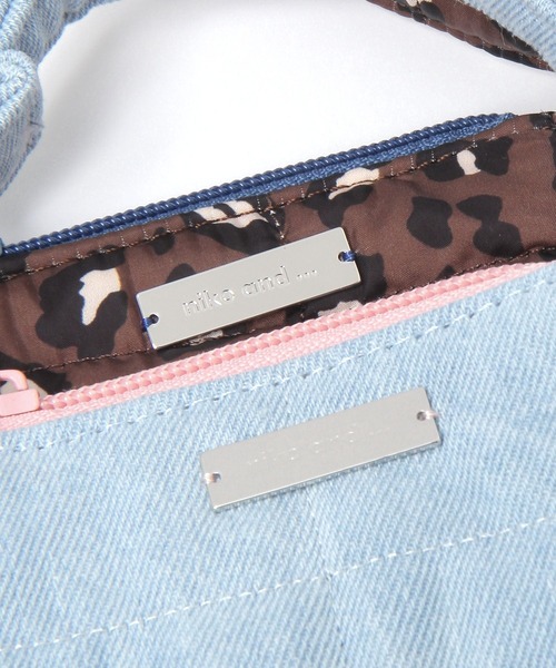 niko and...(ニコアンド)の「キルトミニバッグチャーム(チャーム・レディース・ブラック/ライトグリーン/パープル/グレー・0)」の5枚目の写真