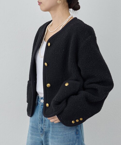 スライバーニットジャケット（ベスト）｜GALLARDAGALANTE（ガリャルダ