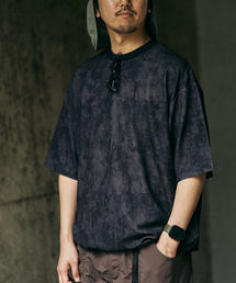 417 EDIFICE（フォーワンセブンエディフィス）の「アブストラクトパターン スピンドルTシャツ（Tシャツ/カットソー・メンズ）」