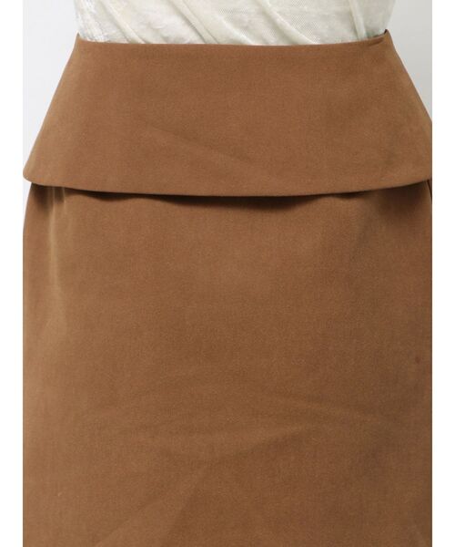 LAGUNAMOON（ラグナムーン）の「スエードライクアシメベルトミニスカート（スカート・レディース・ブラウン/キャメル・SMALL/MEDIUM）」の13枚目の写真