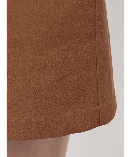 LAGUNAMOON（ラグナムーン）の「スエードライクアシメベルトミニスカート（スカート・レディース・ブラウン/キャメル・SMALL/MEDIUM）」の15枚目の写真
