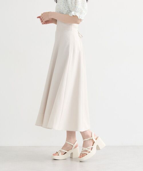 earth music&ecology（アースミュージックアンドエコロジー）の「バックレースアップスカート（スカート・レディース・ダークブラウン/ライトグリーン/ブラック/ライトベージュ・M/S）」の14枚目の写真