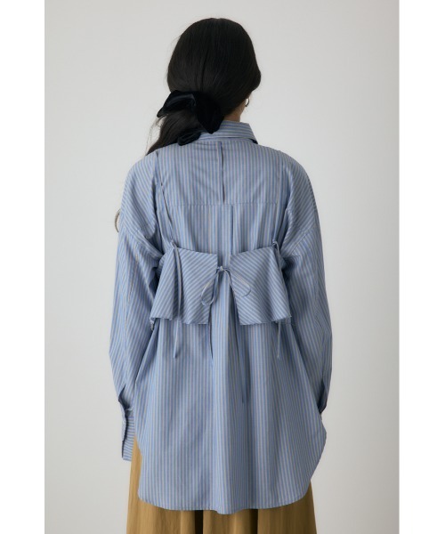 crie conforto（クリーコンフォルト）の「ビスチェセットシャツ　秋服 / 羽織り / 2枚セット（シャツ/ブラウス・レディース・ブラウン系その他/ホワイト系その他/ブルー系その他・FREE）」の9枚目の写真