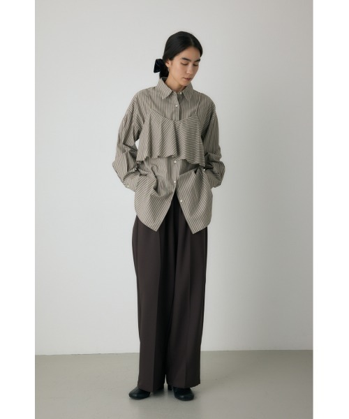 crie conforto（クリーコンフォルト）の「ビスチェセットシャツ　秋服 / 羽織り / 2枚セット（シャツ/ブラウス・レディース・ブラウン系その他/ホワイト系その他/ブルー系その他・FREE）」の20枚目の写真