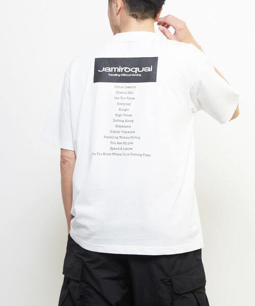 MASTER FRAME(マスターフレーム )の「【MASTER FRAME/マスターフレーム】ジャミロクワイ / トラベリングウィズアウトムービングTシャツ(Tシャツ/カットソー・メンズ・ホワイト/ネイビー・2/3/4/1)」の11枚目の写真