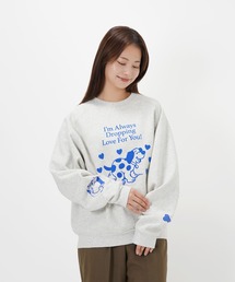 Common Noun（コモン ナウン）の「“CAT”＆“DOG” Midori Nakajima 裏起毛ラグランクルースウェット（スウェット）」