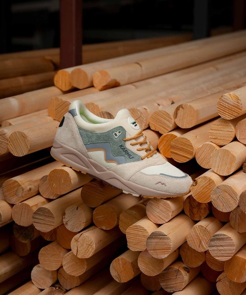 KARHU(カルフ)の「KARHU / “ARIA 95” スニーカー(スニーカー・レディース・ピンク系/グリーン系・5/8/7/6)」の3枚目の写真