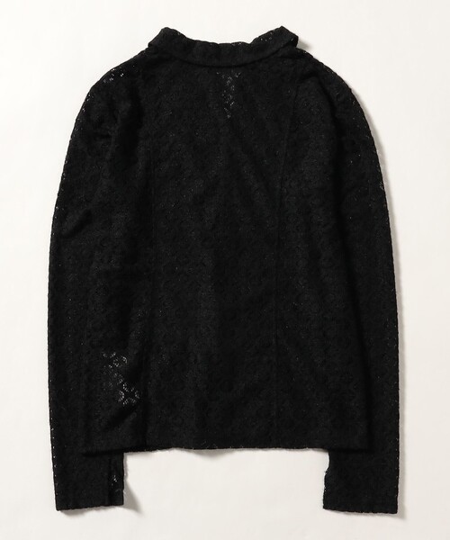 Ray BEAMS（レイビームス）の「起毛 レース シャツ（シャツ/ブラウス・レディース・ホワイト/ブラック・ONE SIZE）」の13枚目の写真