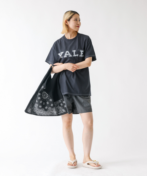 THRIFTY LOOK(スリフティールック)の「【THRIFTY LOOK / スリフティールック】HAV-A-HANK TRIANGLE TOTE L / トライアングルトート / バンダナ / ユニセックス【WEB限定】(トートバッグ・レディース・ホワイト/ブラック・フリー)」の10枚目の写真