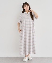 Sugar spoon（シュガースプーン）の「・SUGAR SPOON ボーダーポロワンピース（ワンピース）」
