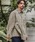 CAMBIO�i�J���r�I�j�́ums6183-Vintage Like Fade Print Oversized Shirts �V���c�i�V���c/�u���E�X�j�v�b�J�[�L