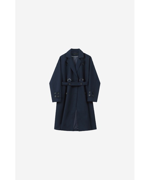 Belt Long Trench Coat