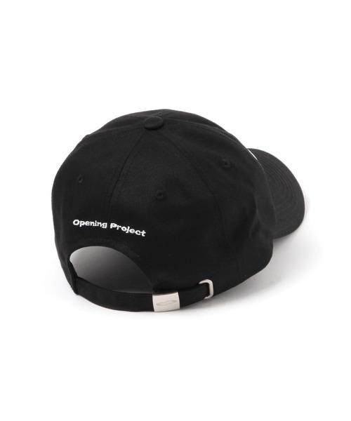 Opening Project（オープニングプロジェクト）の「【UNISEX】Opening Project／Identity CAP（キャップ・レディース・チャコール/ブラック・FREE）」の5枚目の写真