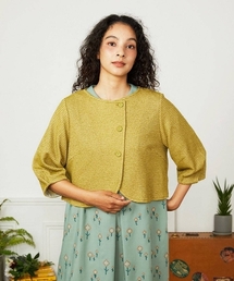 Jocomomola（ホコモモラ）の「Granos de arroz ジャカードノーカラージャケット（ノーカラージャケット）」