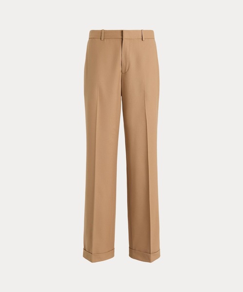 POLO RALPH LAUREN(ポロ ラルフ ローレン)の「ウールブレンド ストレートレッグ パンツ(スラックス・レディース・ブラウン系5・0/6/4/2)」の7枚目の写真