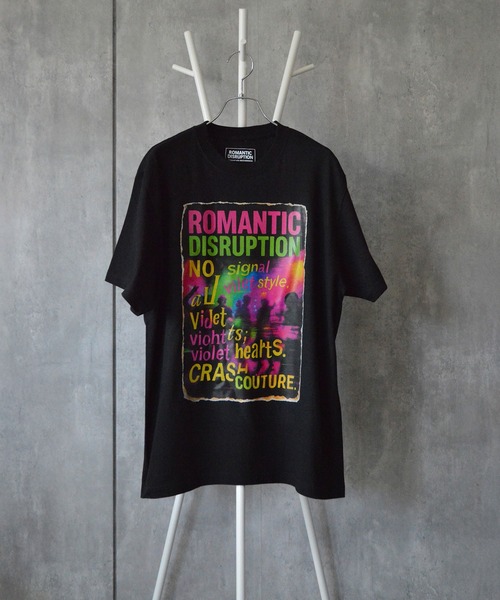 BROTHERHOOD(ブラザーフッド)の「【ROMANTIC DISRUPTION】Neon Wreckage Tee(Tシャツ/カットソー・メンズ・ホワイト/ブラック・LARGE)」の7枚目の写真