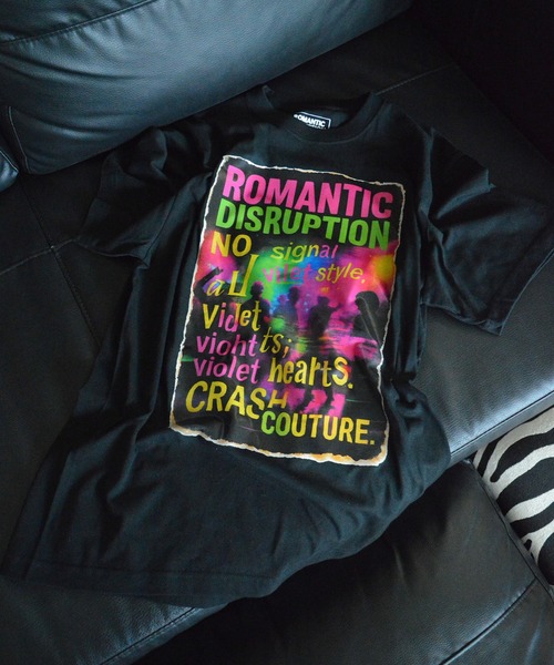 BROTHERHOOD(ブラザーフッド)の「【ROMANTIC DISRUPTION】Neon Wreckage Tee(Tシャツ/カットソー・メンズ・ホワイト/ブラック・LARGE)」の8枚目の写真