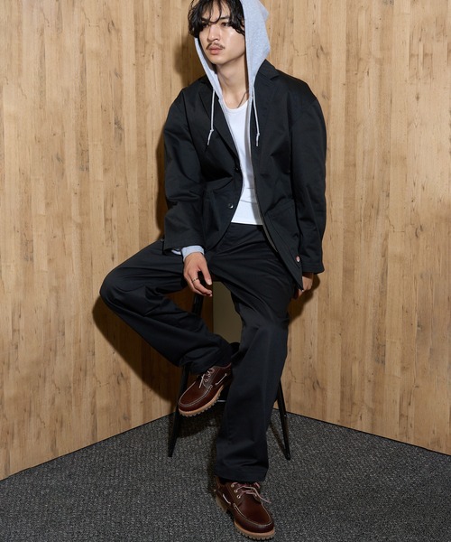 RED KAP（レッドキャップ）の「【RED KAP】限定商品 PT-38別注 2TUCK PANTS　ワイドパンツ・タックパンツ・ワークパンツ（チノパンツ・メンズ・ベージュ/ブラック・M/S/LL/L）」の16枚目の写真