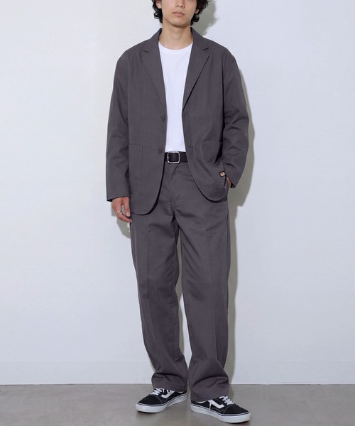 RED KAP(レッドキャップ)の「【RED KAP】限定商品 PT-38別注 2TUCK PANTS ワイドパンツ・タックパンツ・ワークパンツ(チノパンツ・メンズ・ベージュ/ブラック/グレー・M/S/LL/L)」の21枚目の写真