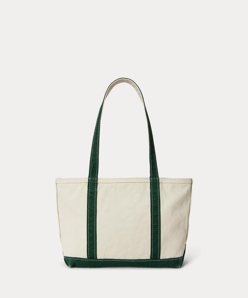 Polo Ralph Lauren ロゴ キャンバス スモール トート ロゴ キャンバス スモール トート（トートバッグ）｜POLO RALPH LAUREN