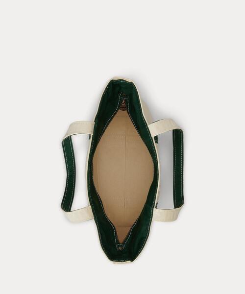 ロゴ キャンバス スモール トート（トートバッグ）｜POLO RALPH LAUREN